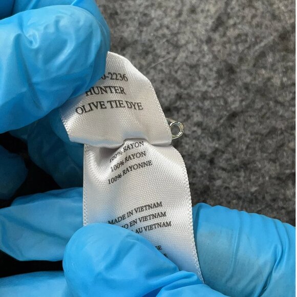 Rails Size XL Long sleeve button-down olive green tie dye shirt - Picture 4 of 4